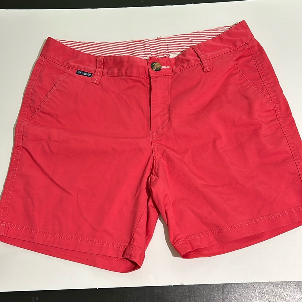 Columbia PFG pink shorts picket size 6 NWOT - Picture 2 of 6